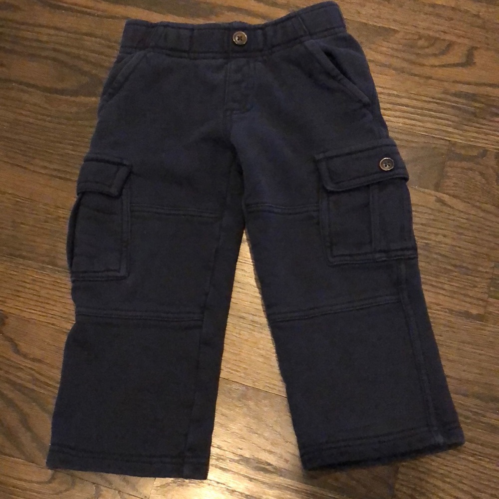 🦀Gymboree Navy Cargo Gym Pants🦀Boys 2T